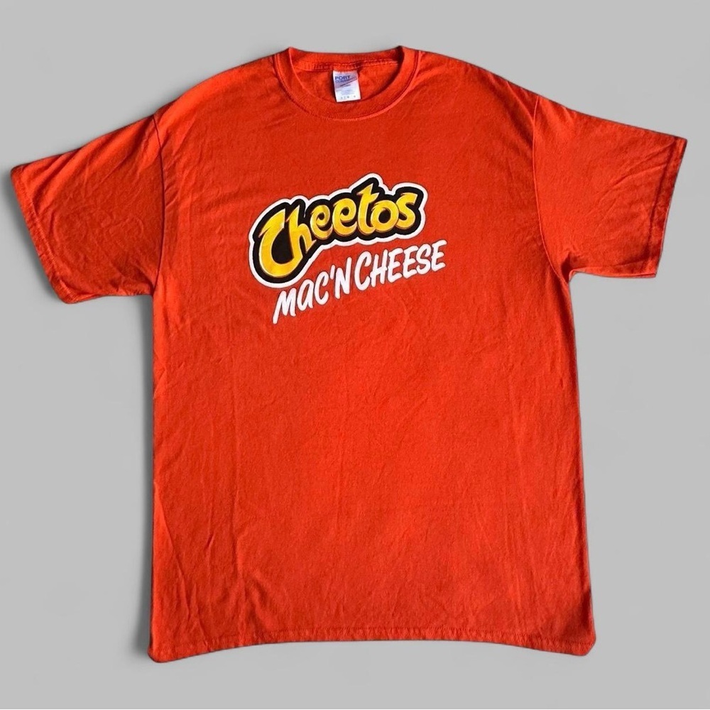Cheetos Mac 'N Cheese Orange T-Shirt size L